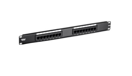 Trendnet TC Series Cat6 16 Port RJ45 Patch Panel Unshielded 44mm Black [TC-P16C6]; 309-630