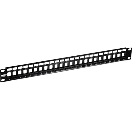 Trendnet TC Series Cat6 24 Port Patch Panel 45mm Black [TC-KP24]; 309-686