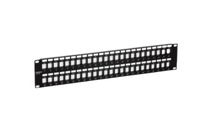 Trendnet TC Series Cat6 48 Port Patch Panel 87mm Black [TC-KP48]; 309-689