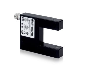 Di-Soric Optical Photoelectric Sensor, Fork Sensor, 20 mm Detection Range IO-LINK [OGU 020 G3-T3]; 309-904