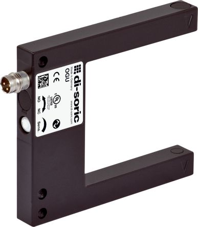 Di-Soric Optical Photoelectric Sensor, Fork Sensor, 50 mm Detection Range IO-LINK [OGU 051 G3-T3]; 309-913