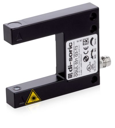 Di-Soric Optical Photoelectric Sensor, Fork Sensor, 30 mm Detection Range IO-LINK [OGUL 031 G3-T3]; 309-933