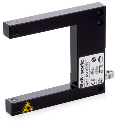 Di-Soric Optical Photoelectric Sensor, Fork Sensor, 50 mm Detection Range IO-LINK [OGUL 051 G3-T3]; 309-936