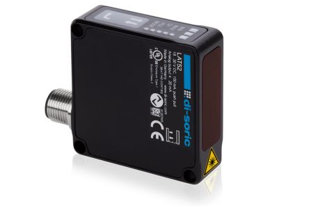 Di-Soric Distance Sensor Distance Sensor, Block Sensor, 50 → 500 mm Detection Range IO-LINK [LAT52-500IU-B5]; 310-015