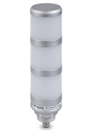 Di-Soric SBP-RGB Series Blue, Green, Orange, Red, White, Yellow Signal Tower, 8 Lights, 18 → 30 V, M30 [SBT-RGB-R50-3S-B5]; 310-080