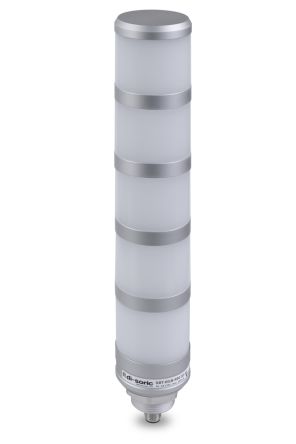 Di-Soric SBP-RGB Series Blue, Green, Orange, Red, White, Yellow Signal Tower, 8 Lights, 18 → 30, M30 [SBT-RGB-R50-5S-B5]; 310-082