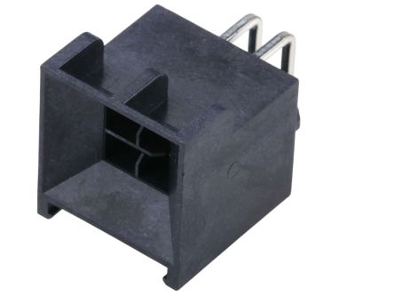 Molex 219637 Series Right Angle Through Hole PCB Header, 4 Contact(s), 2.5 mm Pitch, 2 Row(s), Shrouded [2196371104]; 311-227