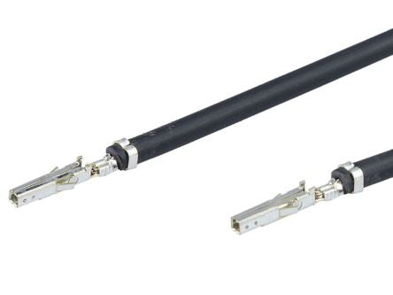 Molex Female Mini-Fit to Female Mini-Fit Pre-Crimped Lead, 300mm, 18AWG, Black [2261971114]; 311-273