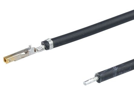 Molex Female Mini-Fit to Pigtail Pre-Crimped Lead, 300mm, 18AWG, Black [2261972224]; 311-286