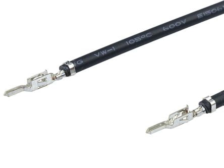 Molex Male Mini-Fit to Male Mini-Fit Pre-Crimped Lead, 300mm, 18AWG, Black [2261973114]; 311-291