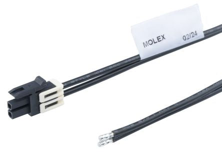 Molex 2 Way Female Micro-Fit+ Pigtail Cable assembly, 600mm [2262631024]; 311-318