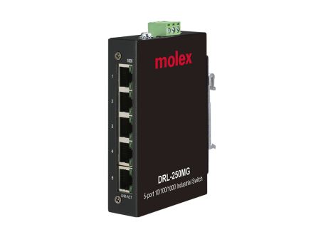 Molex Industrial Ethernet Switch [1120361002]; 311-342