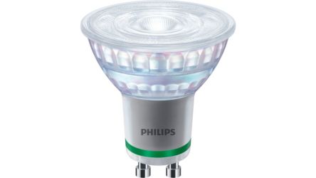 Philips MAS GU10 LED Bulbs 2.1 W(50W), 3000K, White, PAR 16 shape [929003610002]; 311-784