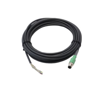 SCHAEFFLER Straight Male 8 way M12 to Straight Female 8 way M12 Sensor Actuator Cable, 10m [SMART-CHECK.CABLE-80C-P-M12-M12-10M]; 312-724