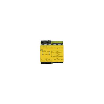 Pilz 777 2 Auxiliary Contacts Safety Relay 24V dc, Single/Dual-Channel 7 Safety Contacts [777609]; 313-798
