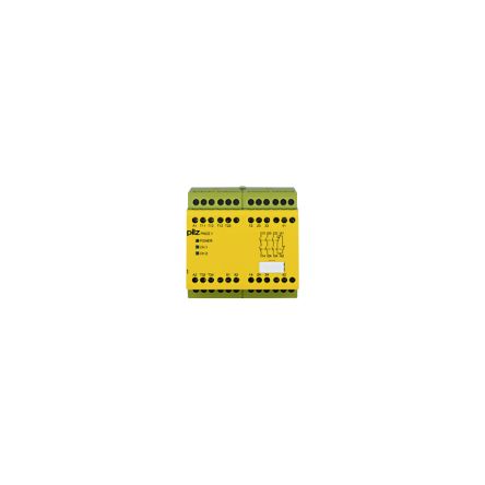 Pilz 775 1 Auxiliary Contacts Safety Relay 24V dc, Single/Dual-Channel 3 Safety Contacts [775695]; 313-818