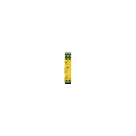 Pilz 751 1 Auxiliary Contacts Safety Relay 24V dc, Single/Dual-Channel 3 Safety Contacts [751124]; 313-835