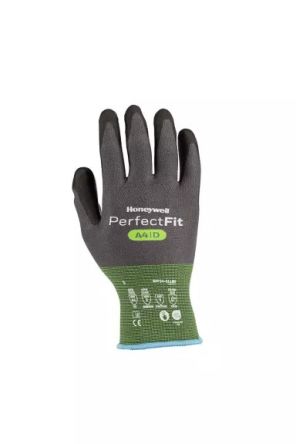 Honeywell PERFECT FIT 3.0 Black, Grey Carbon, HPPE, Nylon Abrasion Resistant, Cut Resistant, Puncture Resistant Cut [NPF24-0118N-6]; 314-118