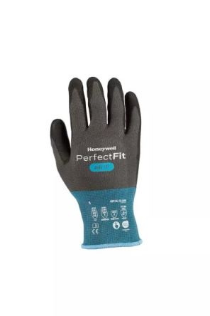 Honeywell PERFECT FIT 3.0 Black, Grey Carbon, HPPE, Polyester, Polyurethane, Tungsten Abrasion Resistant, Cut [NPF26-0118N-7]; 314-136