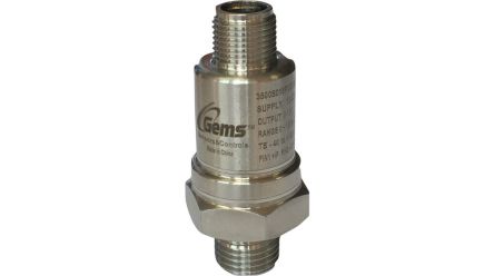 Gems Sensors 3500 Series Pressure Sensor, 0bar Min, 2.5bar Max [3500S02B5A05E000]; 314-209