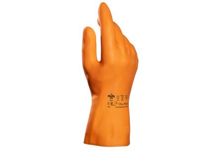 Mapa Alto 299 Orange Natural Latex Abrasion Resistant, Chemical Resistant, Cut Resistant, Puncture Resistant, Tear [34299009]; 314-760