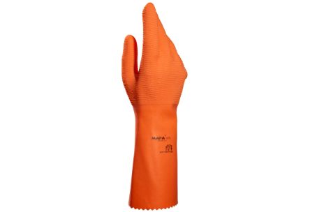 Mapa Harpon 325 Orange Natural Latex Abrasion Resistant, Chemical Resistant, Cut Resistant, Puncture Resistant, Tear [34325009]; 314-768