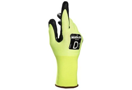 Mapa KryTech 694 Yellow Nitrile Foam Abrasion Resistant, Cut Resistant, Puncture Resistant, Tear Resistant Cut [34694007]; 314-868