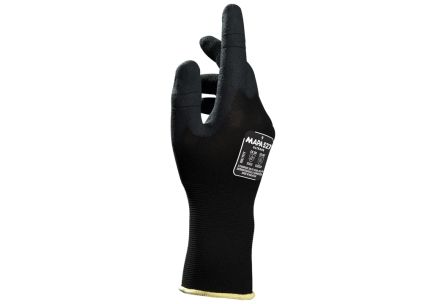 Mapa Ultrane 527 Black, Grey Nitrile Foam Breathable Work Gloves, Size 11 [34527001]; 314-957