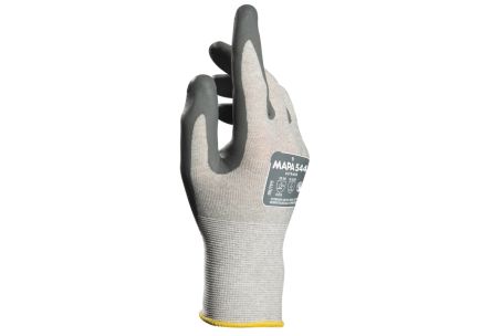Mapa Ultrane 544 Grey Nitrile Foam Abrasion Resistant, Cut Resistant, General Purpose, Puncture Resistant, Tear [34544001]; 314-989