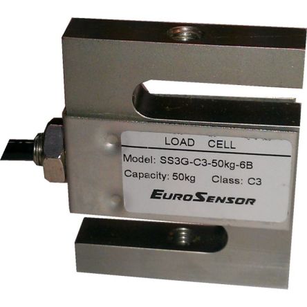 Variohm Group SS3G Series Load Cell, 50kg Range [SS3G-500KG-C3]; 315-284