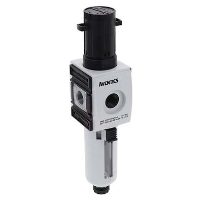EMERSON ? AVENTICS AS2-FRE Filter Regulator, 5μm, G 3/8, Semi Automatic, 16 bar [R412006184]; 315-814