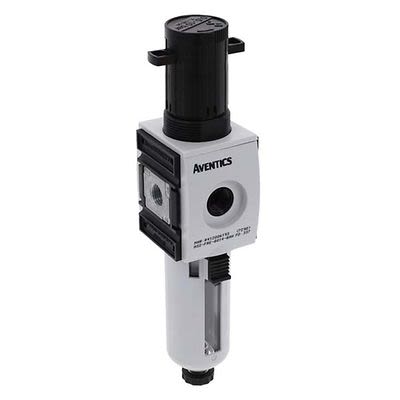 EMERSON ? AVENTICS AS2-FRE Filter Regulator, 5μm, G 1/4, Semi Automatic, 16 bar [R412006193]; 315-817