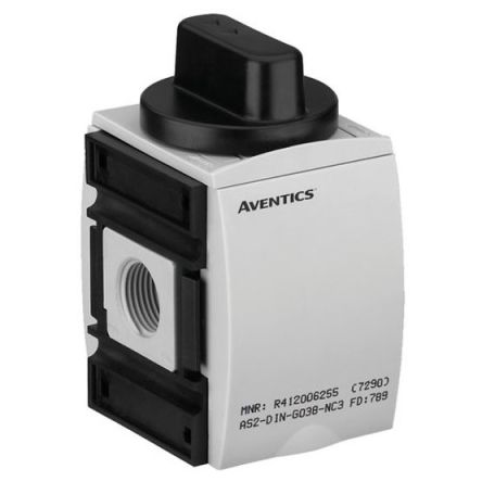 EMERSON ? AVENTICS G G 1/4 Pneumatic Shut-Off Valve, 2000L/min [R412006261]; 315-823