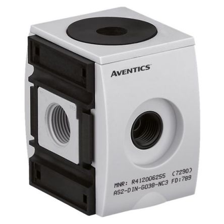 EMERSON ? AVENTICS AS3-DIN Non Return Valve G 1/2 Inlet, 0.4 → 16bar [R412007255]; 315-865