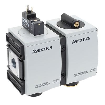 EMERSON ? AVENTICS Pneumatic Soft Start Valve, 3500L/min, G 1/2 10 bar [R412007283]; 315-877