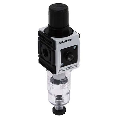 EMERSON ? AVENTICS AS1-FRE Filter Regulator, 5μm, G 1/4, Semi Automatic, 12 bar [R412014652]; 315-887