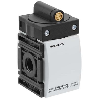 EMERSON ? AVENTICS Pneumatic Soft Start Valve, 2000L/min, G 1/4 12 bar [R412014671]; 315-895