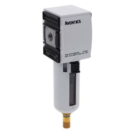 EMERSON ? AVENTICS AS2-FLS series 5μm G 1/4 1.5bar to 16 bar Filter 2100L/min max with Automatic drain [R412006001]; 315-906