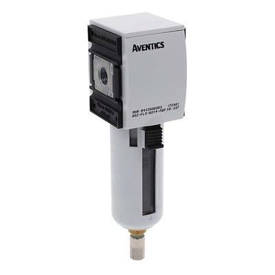 EMERSON ? AVENTICS AS2-FLS series 5μm G 1/4 1.5bar to 16 bar Filter 2100L/min max with Automatic drain [R412006002]; 315-907