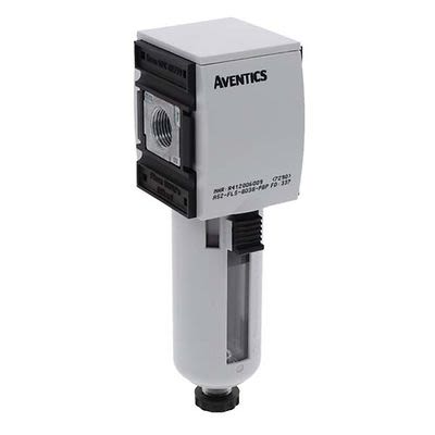 EMERSON ? AVENTICS AS2-FLS series 5μm G 3/8 1.5bar to 16 bar Filter 2100L/min max with Semi Automatic drain [R412006009]; 315-909