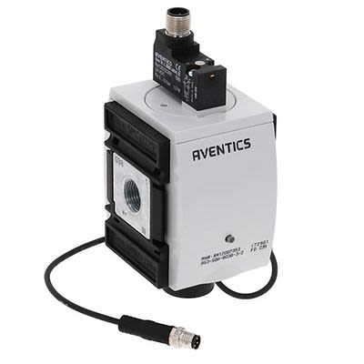 EMERSON ? AVENTICS G G 1/2 Male Pneumatic Shut-Off Valve, 4500L/min [R412007354]; 315-966