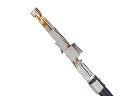 Molex Female Female Pre-Crimped Lead, 300mm, 16AWG, Black [797582142]; 316-155