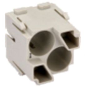 RS PRO Heavy Duty Power Connector Housing, 2 Contacts [0]; 319-869
