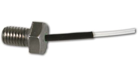 Variohm Group PT100 RTD Sensor, 8mm Dia, 17mm Long, 2 Wire, ± (0.3 K + 0.005 x [ETP-SP-8-23-PT100B]; 323-525