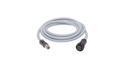 Molex Straight Male 5 way M12 to Straight Female 5 way 7/8 in Socket Cordset, 5m [1205050106]; 323-540