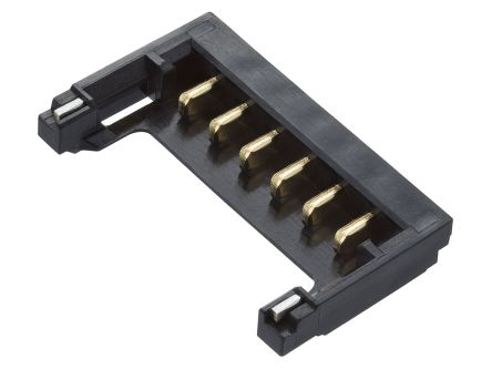 Molex Pico-EZmate Plus Series Straight Surface PCB Header, 6 Contact(s), 1 mm Pitch, 1 Row(s), Unshrouded [2121340006]; 323-569