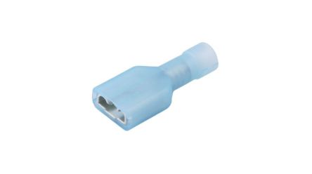 Molex 19003 Blue Nylon Female Spade Connector, Quick Disconnect [190030040]; 323-608