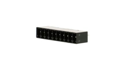 Molex, 3.5mm Pitch, 39501, 10 Way, Vertical, Pluggable Terminal Block, Through Hole, 395011010 [395011010]; 323-670