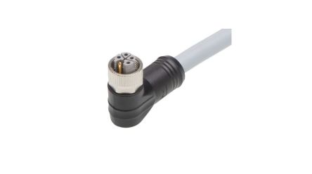 Molex Right Angle Female 5 way M12 to Pigtail Cordset, 20m [1205000213]; 323-682