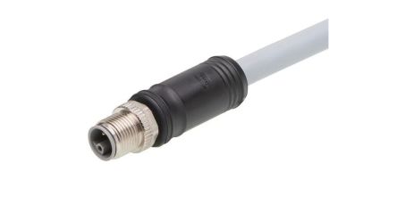 Molex Straight Male 5 way M12 to Pigtail Cordset, 15m [1205000319]; 323-715